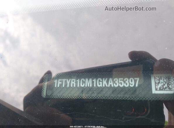 1FTYR1CM1GKA35397 2016 FORD TRANSIT-250 White Вид підкапотного простору
