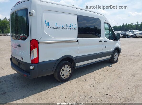 1FTYR1CMXHKB24502 2017 FORD TRANSIT-250 White Задня права чверть