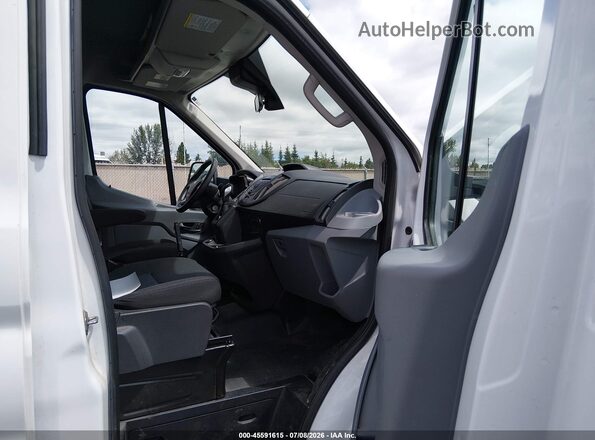 1FTYR1CMXKKB28525 2019 FORD TRANSIT-250 White Widok wnętrza z przodu