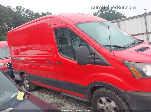 1FTYR1DG3KKB31050 2019 FORD TRANSIT-250 Red უკანა სალონის ხედი