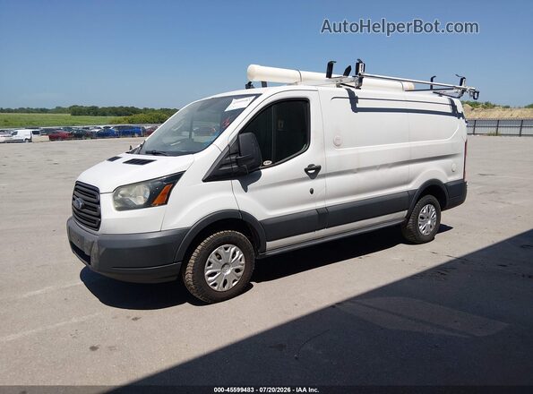 1FTYR1YM1GKB25982 2016 FORD TRANSIT-250 White წინა მარცხენა ხედი სამი მეოთხედიდან