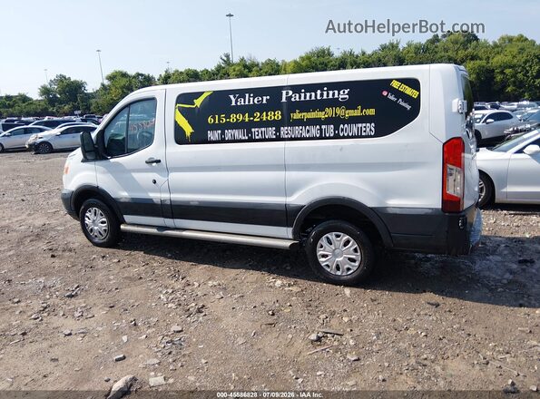 1FTYR1ZM0HKB39646 2017 FORD TRANSIT-250 White Панорамний вид салону 360°