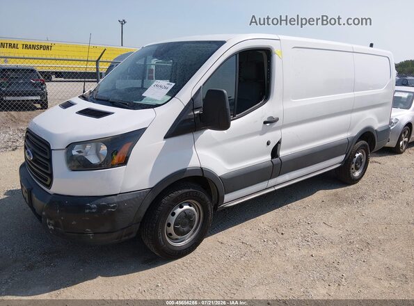 1FTYR1ZM2GKB30168 2016 FORD TRANSIT-250 White წინა მარცხენა ხედი სამი მეოთხედიდან