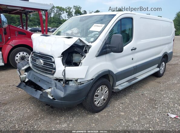 1FTYR1ZM5GKA87509 2016 FORD TRANSIT-250 White წინა მარცხენა ხედი სამი მეოთხედიდან
