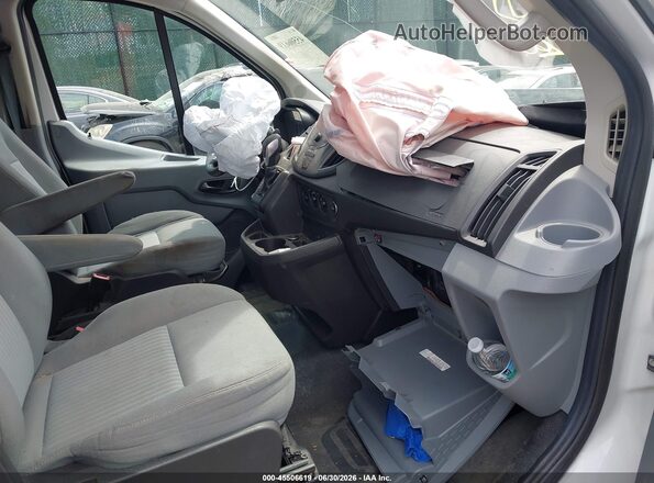 1FTYR1ZM5GKA87509 2016 FORD TRANSIT-250 White წინა სალონის ხედი