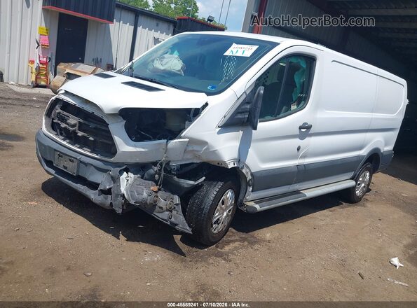1FTYR1ZMXGKB34615 2016 FORD TRANSIT-250 White წინა მარცხენა ხედი სამი მეოთხედიდან