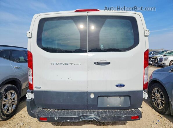 1FTYR1ZMXJKA60488 2018 FORD TRANSIT White Widok z tyłu