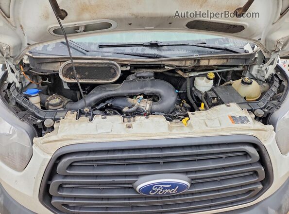 1FTYR1ZMXJKA60488 2018 FORD TRANSIT White Widok komory silnika