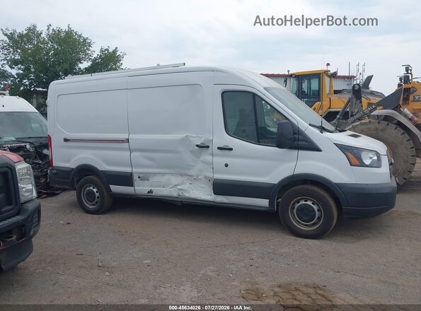 1FTYR2CG2HKB34571 2017 FORD TRANSIT-250 White Widok wnętrza z tyłu