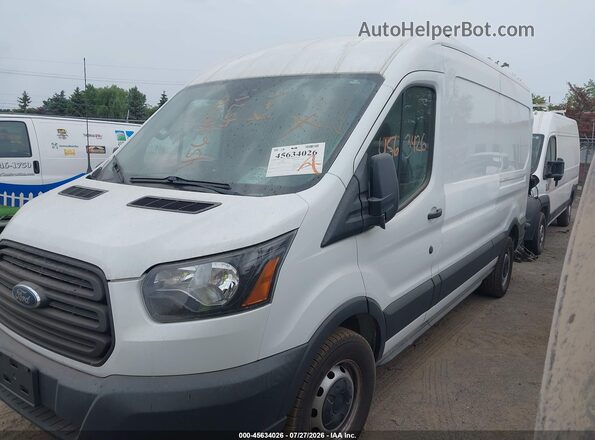 1FTYR2CG2HKB34571 2017 FORD TRANSIT-250 White Widok wnętrza 360 stopni