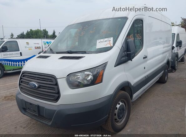1FTYR2CG2HKB34571 2017 FORD TRANSIT-250 White Przód lewy