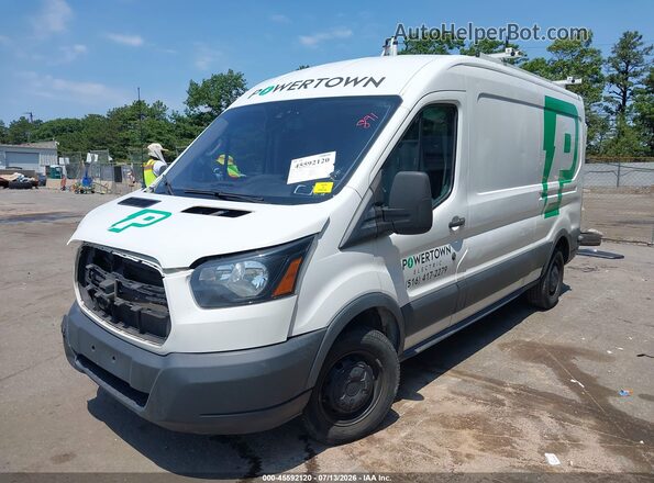 1FTYR2CM0JKA24047 2018 FORD TRANSIT-250 White Передня ліва чверть