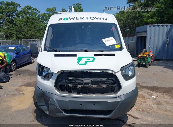 1FTYR2CM0JKA24047 2018 FORD TRANSIT-250 White Вид задньої частини салону