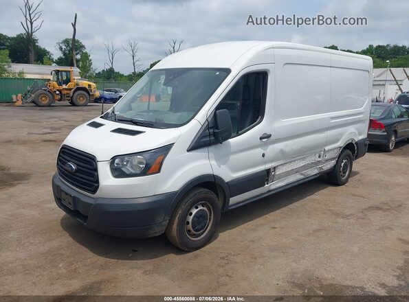 1FTYR2CM0KKA48320 2019 FORD TRANSIT-250 White Przód lewy