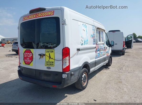 1FTYR2CM0KKB56176 2019 FORD TRANSIT-250 White Tył prawy