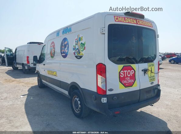 1FTYR2CM0KKB56176 2019 FORD TRANSIT-250 White Tył lewy