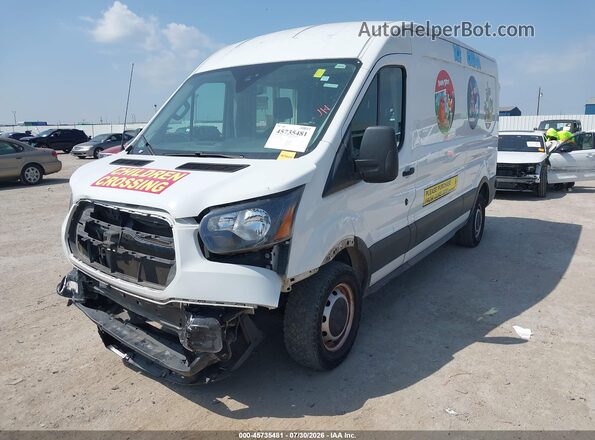 1FTYR2CM0KKB56176 2019 FORD TRANSIT-250 White Przód lewy