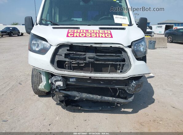 1FTYR2CM0KKB56176 2019 FORD TRANSIT-250 White Widok z przodu