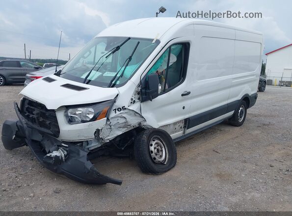 1FTYR2CM0KKB89100 2019 FORD TRANSIT-250 White Front left