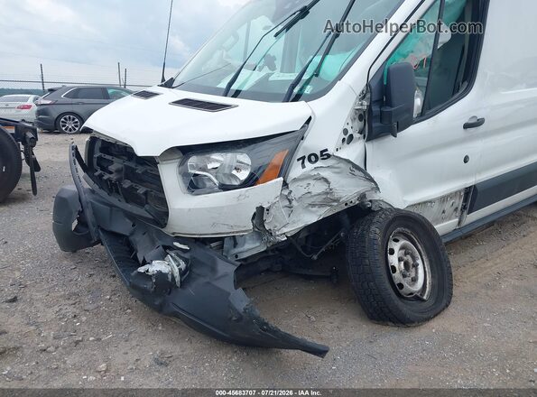 1FTYR2CM0KKB89100 2019 FORD TRANSIT-250 White Front view