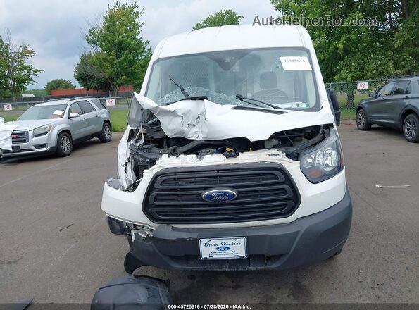 1FTYR2CM1KKB66473 2019 FORD TRANSIT-250 White ხელსაწყოთა პანელის ხედი