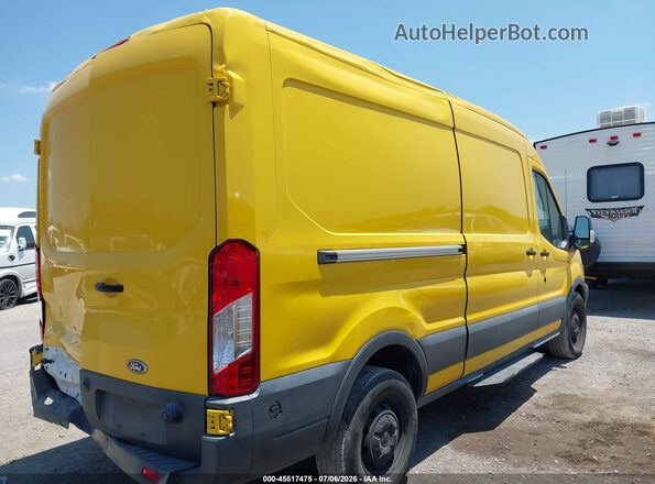 1FTYR2CM3HKA01288 2017 FORD TRANSIT-250 Yellow Trasero derecho