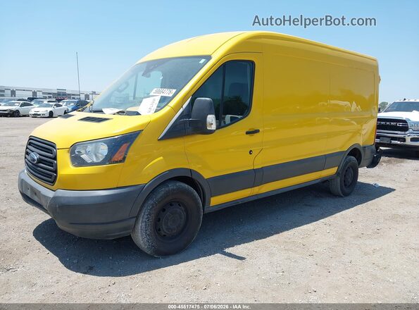 1FTYR2CM3HKA01288 2017 FORD TRANSIT-250 Yellow Vista tres cuartos delantera izquierda