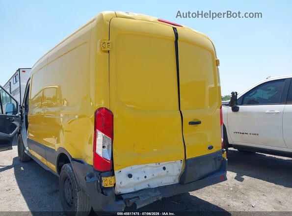 1FTYR2CM3HKA01288 2017 FORD TRANSIT-250 Yellow Vista frontal