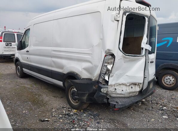 1FTYR2CM5KKA01607 2019 FORD TRANSIT-250 White Tył lewy