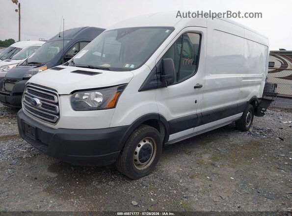 1FTYR2CM5KKA01607 2019 FORD TRANSIT-250 White Przód lewy