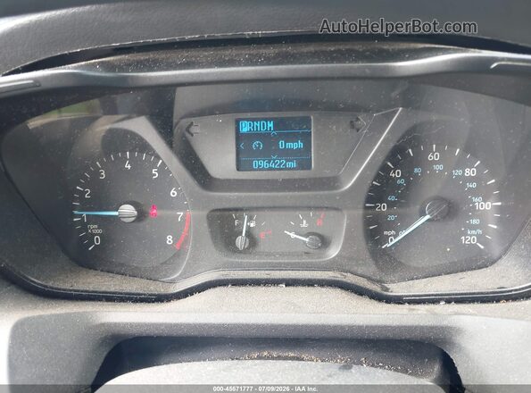 1FTYR2CM5KKA01607 2019 FORD TRANSIT-250 White Widok tylnych siedzeń