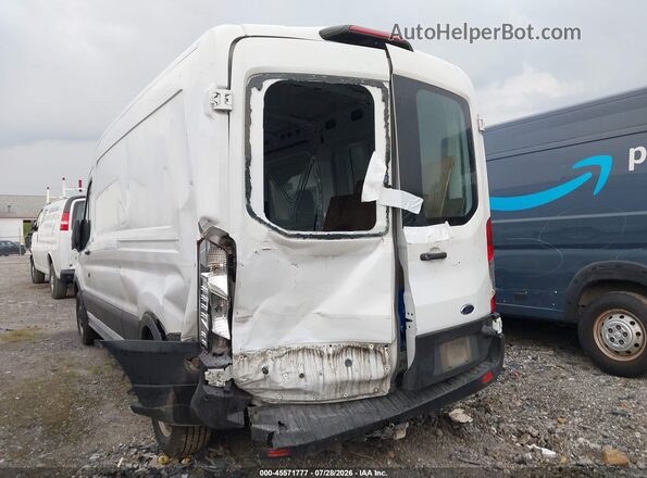 1FTYR2CM5KKA01607 2019 FORD TRANSIT-250 White Widok z przodu