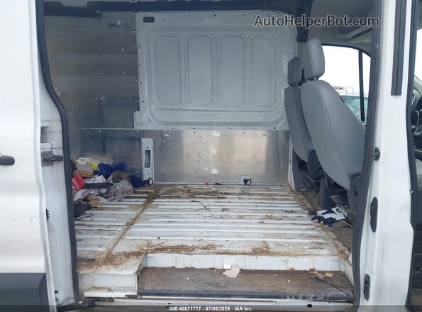 1FTYR2CM5KKA01607 2019 FORD TRANSIT-250 White Widok naklejki z numerem VIN