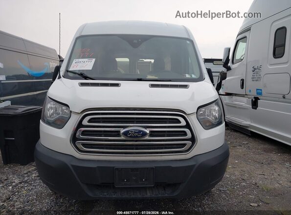 1FTYR2CM5KKA01607 2019 FORD TRANSIT-250 White Widok zestawu wskaźników