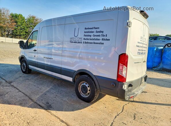 1FTYR2CM6JKB27439 2018 FORD TRANSIT Белый Задняя левая четверть