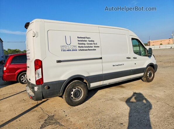 1FTYR2CM6JKB27439 2018 FORD TRANSIT Белый Задняя правая четверть