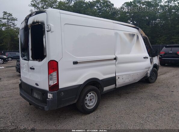 1FTYR2CM7KKA48332 2019 FORD TRANSIT-250 White Rear right