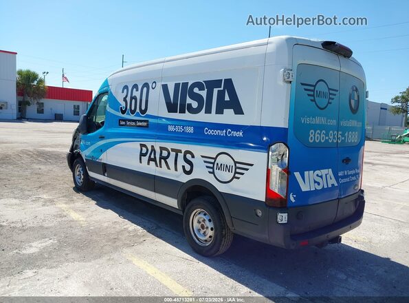 1FTYR2CM7KKA58665 2019 FORD TRANSIT-250 White Задня ліва чверть