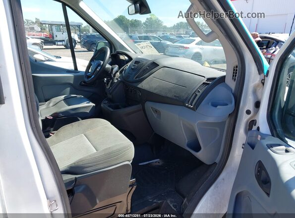 1FTYR2CM7KKA58665 2019 FORD TRANSIT-250 White Вид салону спереду