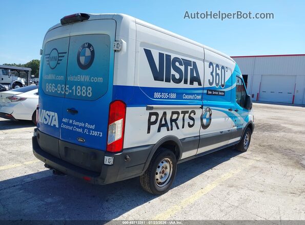 1FTYR2CM7KKA58665 2019 FORD TRANSIT-250 White Задня права чверть