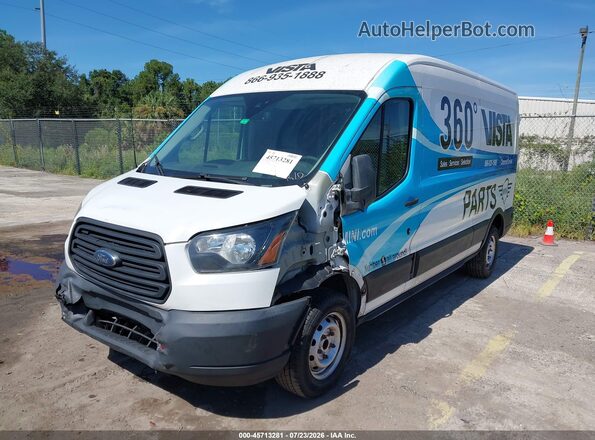 1FTYR2CM7KKA58665 2019 FORD TRANSIT-250 White Передня ліва чверть