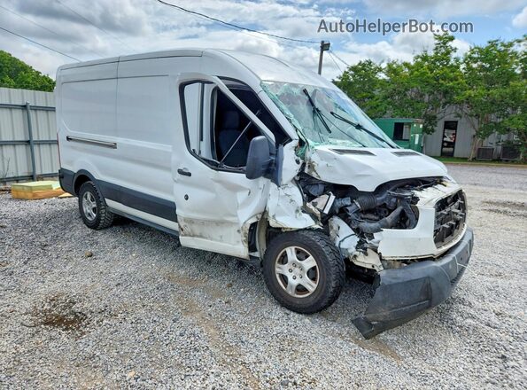 1FTYR2CM7KKA82982 2019 FORD TRANSIT White Delantero derecho