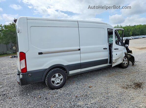 1FTYR2CM7KKA82982 2019 FORD TRANSIT White Trasero derecho