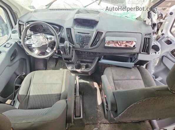 1FTYR2CM7KKA82982 2019 FORD TRANSIT White Vista del salpicadero