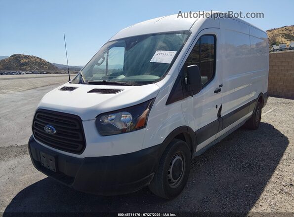 1FTYR2CM7KKB19416 2019 FORD TRANSIT-250 White Przód lewy