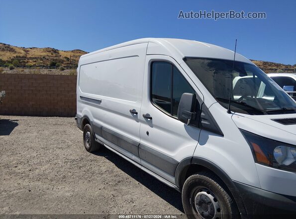 1FTYR2CM7KKB19416 2019 FORD TRANSIT-250 White Widok zestawu wskaźników