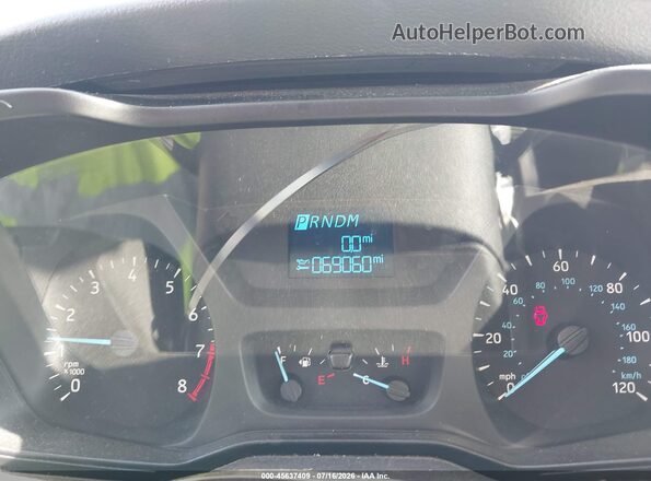1FTYR2CM8JKA41047 2018 FORD TRANSIT-250 White Vista de los asientos traseros
