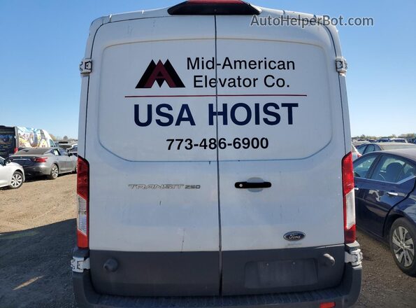 1FTYR2CM8JKB24476 2018 FORD TRANSIT White Vista trasera