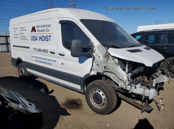 1FTYR2CM8JKB24476 2018 FORD TRANSIT White Delantero derecho
