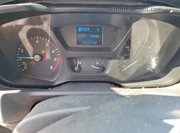 1FTYR2CM8KKA18112 2019 FORD TRANSIT White Vista del cuadro de instrumentos